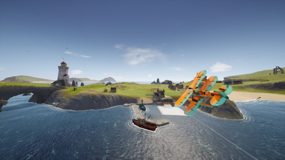 MarvinDamstra's tweet photo. Some more shameless self promotion: Today SKYE launched in Early Access on Steam, I'm super proud of what my team and me managed to put together already! If you're interested in a relaxing flight game, head over to Steam now! https://t.co/46TrjOefnH
#gamedev #indiedev #release https://t.co/SjQltJVt9J