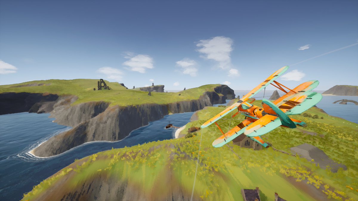 MarvinDamstra's tweet photo. Some more shameless self promotion: Today SKYE launched in Early Access on Steam, I'm super proud of what my team and me managed to put together already! If you're interested in a relaxing flight game, head over to Steam now! https://t.co/46TrjOefnH
#gamedev #indiedev #release https://t.co/SjQltJVt9J