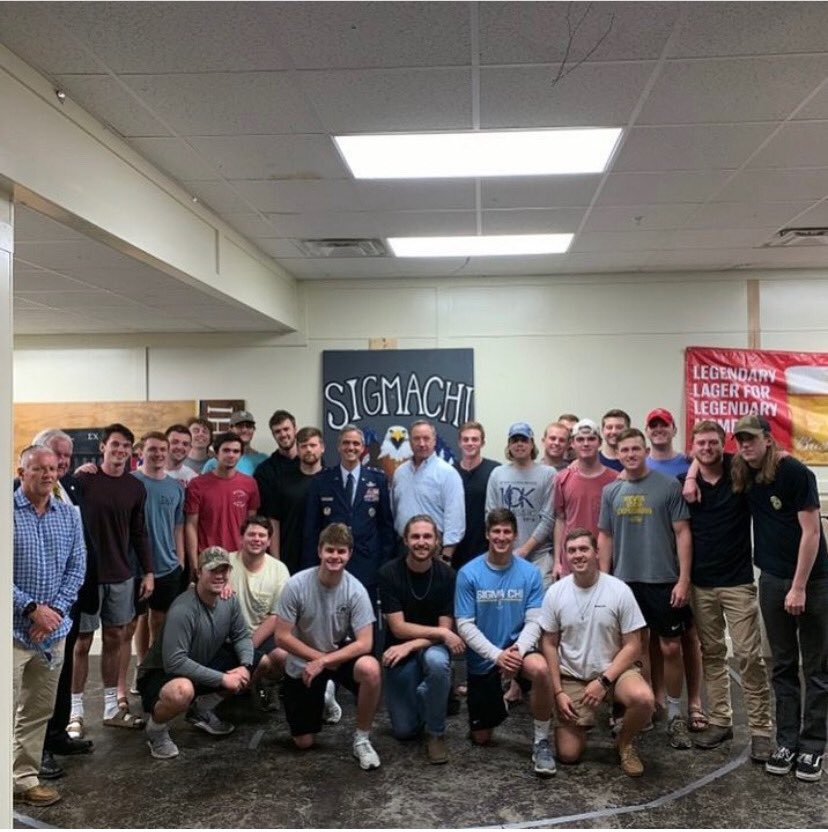 WKUIFC's tweet image. Chapter Spotlight #2
Chapter: Sigma Chi
Members: 45
Local founding date: 1965
Philanthropy: Huntsman Cancer Institute
Values: Friendship, Justice, &amp;amp; Learning
Nickname: SigChi

If you’re interested in signing up for recruitment, click on the link below! 
enroll.icsrecruiter.com/ifc/WSTKUN