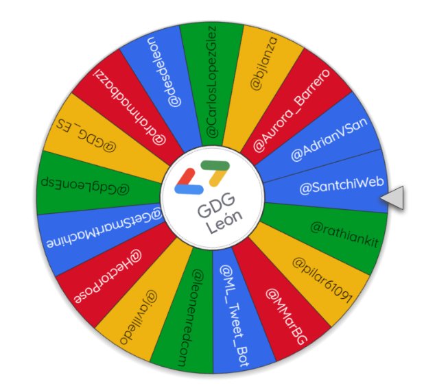 GdgLeonEsp's tweet photo. 🏆 Realizamos el Sorteo de 2 Licencias @jetbrains ¿Quiénes serán los ganadores? 🍾
Pues los afortunados son @JorgeCasar y @SantchiWeb

¡Gracias por participar!
 
🔴Live Stream -> https://t.co/WxfplZGnyq
 
@GDG_ES #LeonESP #GDGLeonML https://t.co/jD1YoY4dUv