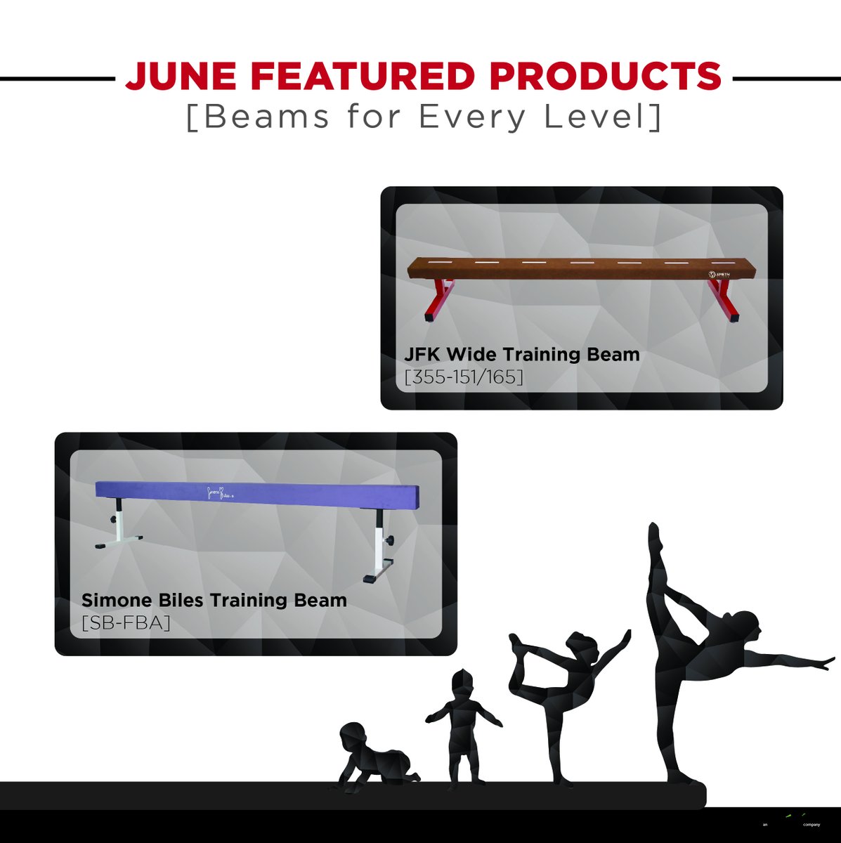 From front rolls to aerials, Spieth America is there for every step and every progression! Check out our versatile supply of beams at spiethamerica.com! #whereinnovationmeetsgymnastics #trainonspieth