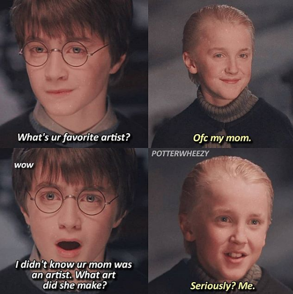 PotterWorldUSA's tweet photo. #harrypotter #joke #harrypotterjokes #DracoMalfoy https://t.co/jWMKFqJtUt