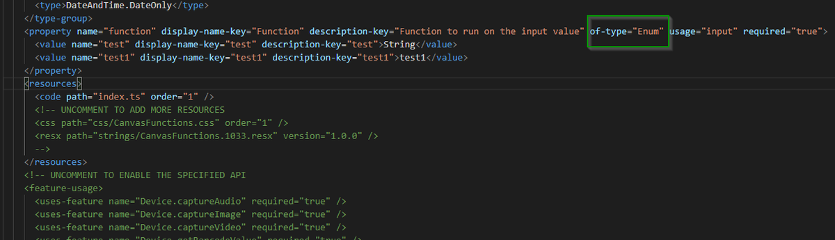 PowerAppsRAW's tweet image. Custom PCF components now support the Enum type for properties in Canvas apps! This bug was causing the import of custom components in Canvas apps to fail. Thanks for fixing this @MSPowerApps team!
#Microsoft #PowerPlatform #ProCodeNoCodeUnite