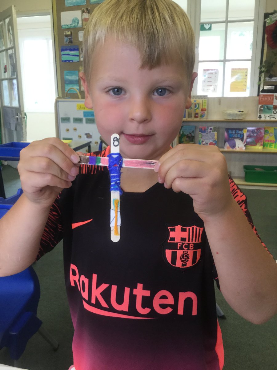MrsNortcliffe's tweet photo. Today the children in 'green bubble' read the book 'Silly Billy' by Anthony Browne. We then worked on making our very own wolly doll. Tomorrow we might even make a home for the worry dolls..... @MrsWray5 https://t.co/qvZLDkwCUE