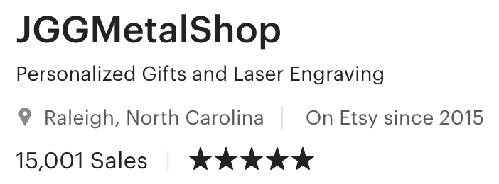jollygreenegian's tweet photo. After just over five years of business, my shop hit 15,000 sales this morning.  It is completely surreal, considering I started this in my bedroom in high school hoping to be able to make a couple hundred bucks to pay for a textbook https://t.co/kpUJBSQLmy