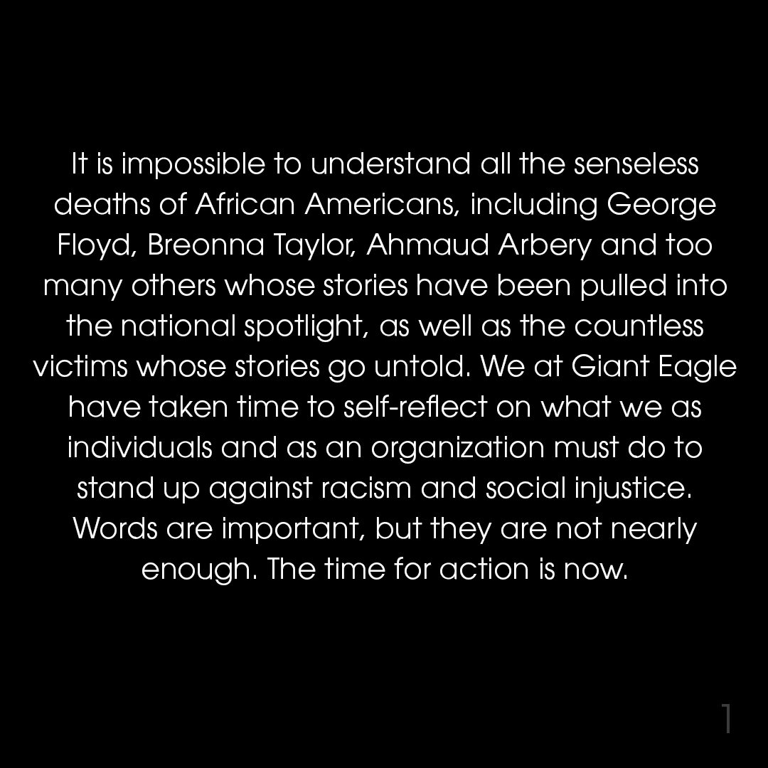 GiantEagle's tweet photo. The time for action is now. https://t.co/eYGqqZ2avA