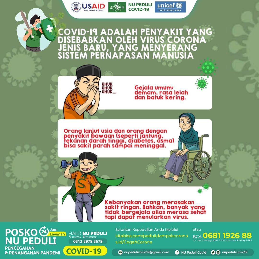 Aina008's tweet photo. Yukk kenali bagaimana cara penularan dan pencegahan COVID 19 ini 😉😉

#GerakanCegahCOVID19NU
#SatgasNUPeduliCOVID19
#PoskoCOVID19NU
#NUPeduliCOVID19
#jagajarak
#dirumahaja
#nupedulicovid19
#mobilCOCNU
#COC
#unicef @unicefindonesia
#usaid @usaid @usaidindonesia @jakpus https://t.co/bBeNbOk8pJ