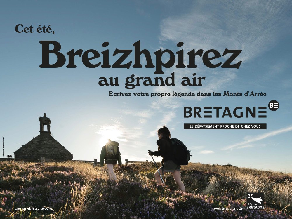 TVR35's tweet photo. Un petit peu d'air breton ? La nouvelle campagne digitale de la @regionbretagne a été dévoilée pour inciter les bretons et les français à venir en Bretagne cet été. #BZH #Bretagne https://t.co/3B3Fb7jMfK