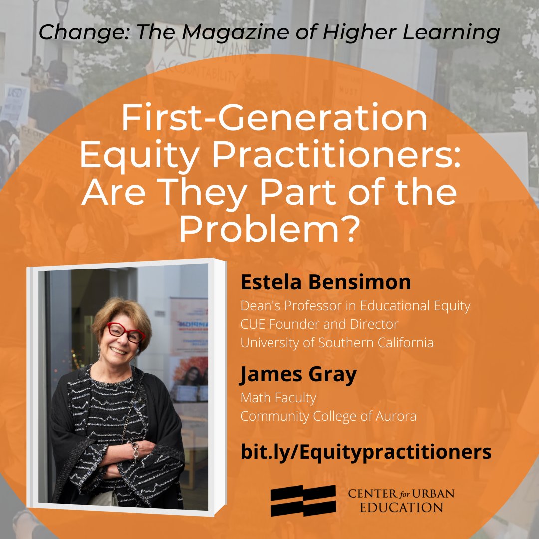 Center for Urban Education tweet media