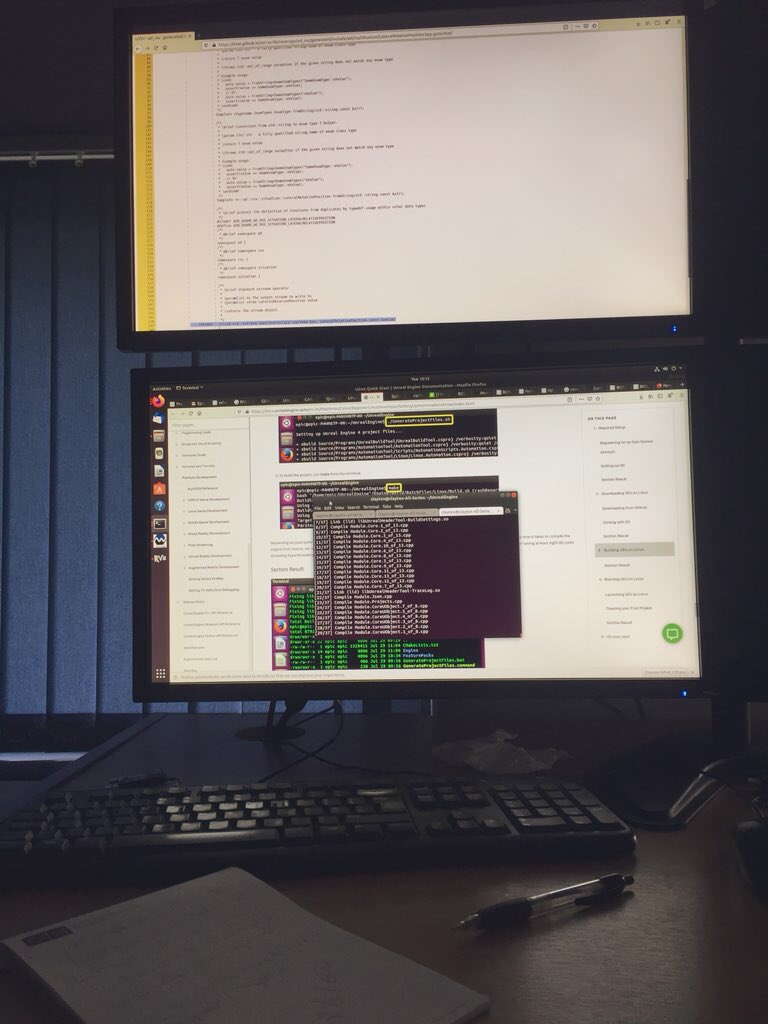 Amina_Hamoud's tweet photo. I work more efficiently in the darkness who else does? Hiding in the office 🤗 #WomenInSTEM #thursdayvibes #RSSIntel #carlasimulator #ros #UnrealEngine5 #AutonomousVehicles #autonomousdriving #Ubuntu #IAmAnEngineer https://t.co/mhfhWeVoBI