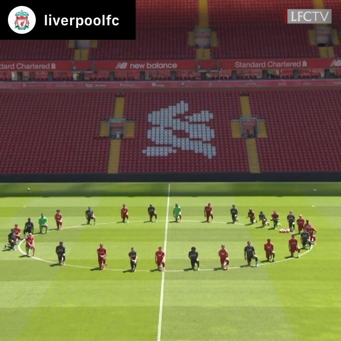 futurehhn's tweet photo. Racism in the world &amp; in football has weighed heavy on my heart recently, but the fight must continue. https://t.co/0pihIVyHaY #SayNoToRacism #BlackLivesMattters #JusticeForGeorgeFloyd https://t.co/S9MDMulmdc