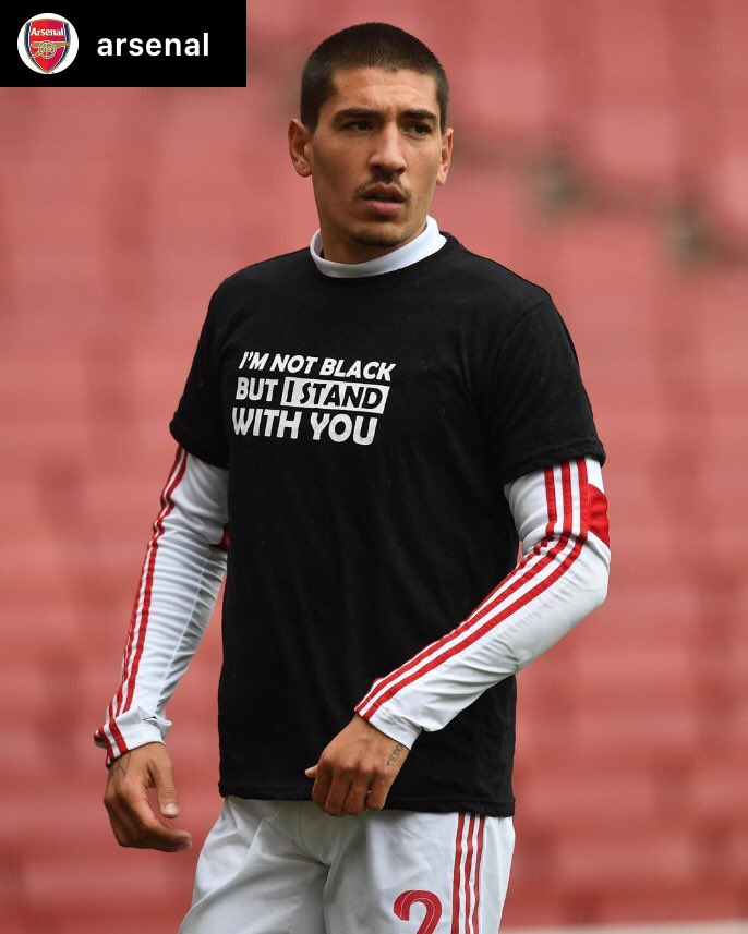 futurehhn's tweet photo. Racism in the world &amp; in football has weighed heavy on my heart recently, but the fight must continue. https://t.co/0pihIVyHaY #SayNoToRacism #BlackLivesMattters #JusticeForGeorgeFloyd https://t.co/S9MDMulmdc