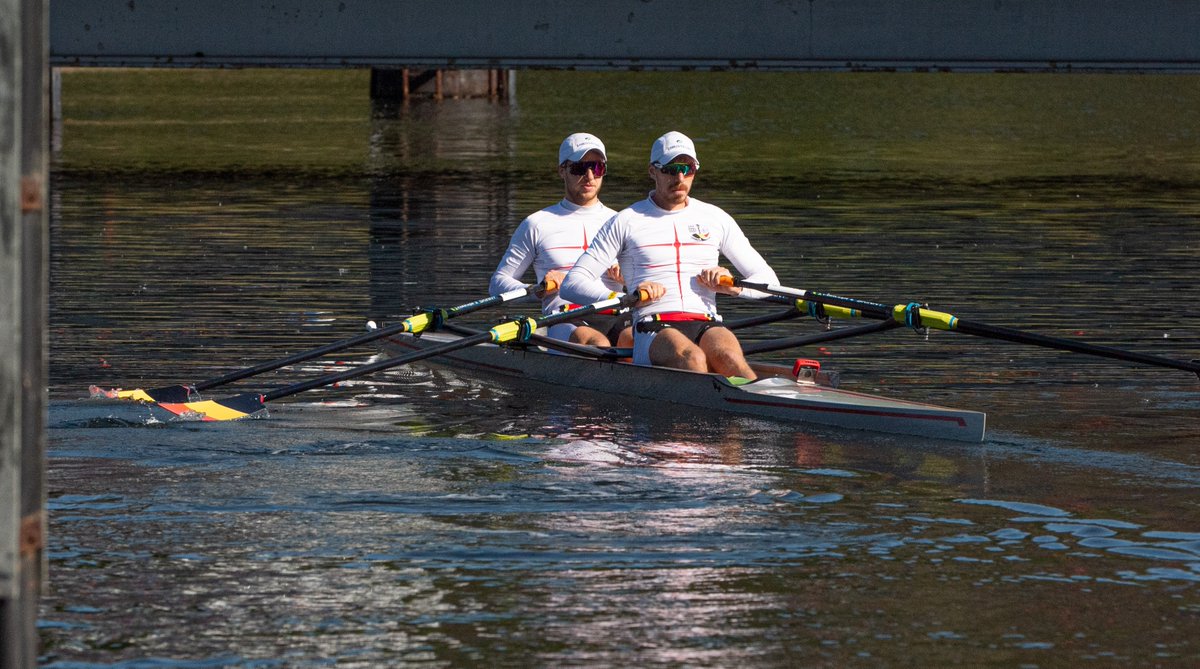 1st post-covid training session together on water this week for LM 2X van <a href="/timbrys/">Tim</a> <a href="/NZandweghe/">Niels Van Zandweghe</a> cutt.ly/my53owQ #Belga <a href="/WorldRowing/">World Rowing</a> #filippi <a href="/teambelgium/">Team Belgium</a> #rowing