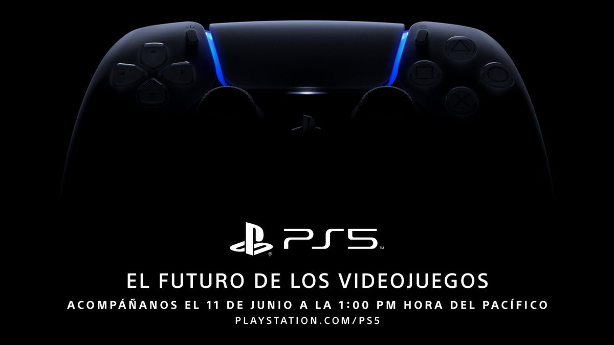 PlayStation_LA's tweet photo. ¡Te esperamos a la 1:00 PM Hora del Pacífico para darle un vistazo al futuro de los videojuegos en PS5!: https://t.co/INU9EX4j3x https://t.co/Xcts0gfft8