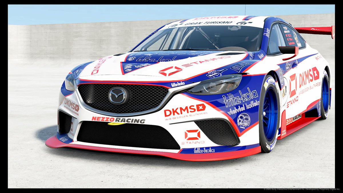 NezzoRacing's tweet photo. Nezzo Racing's car for CTMeister's birthday event https://t.co/h1bQfHDOwt