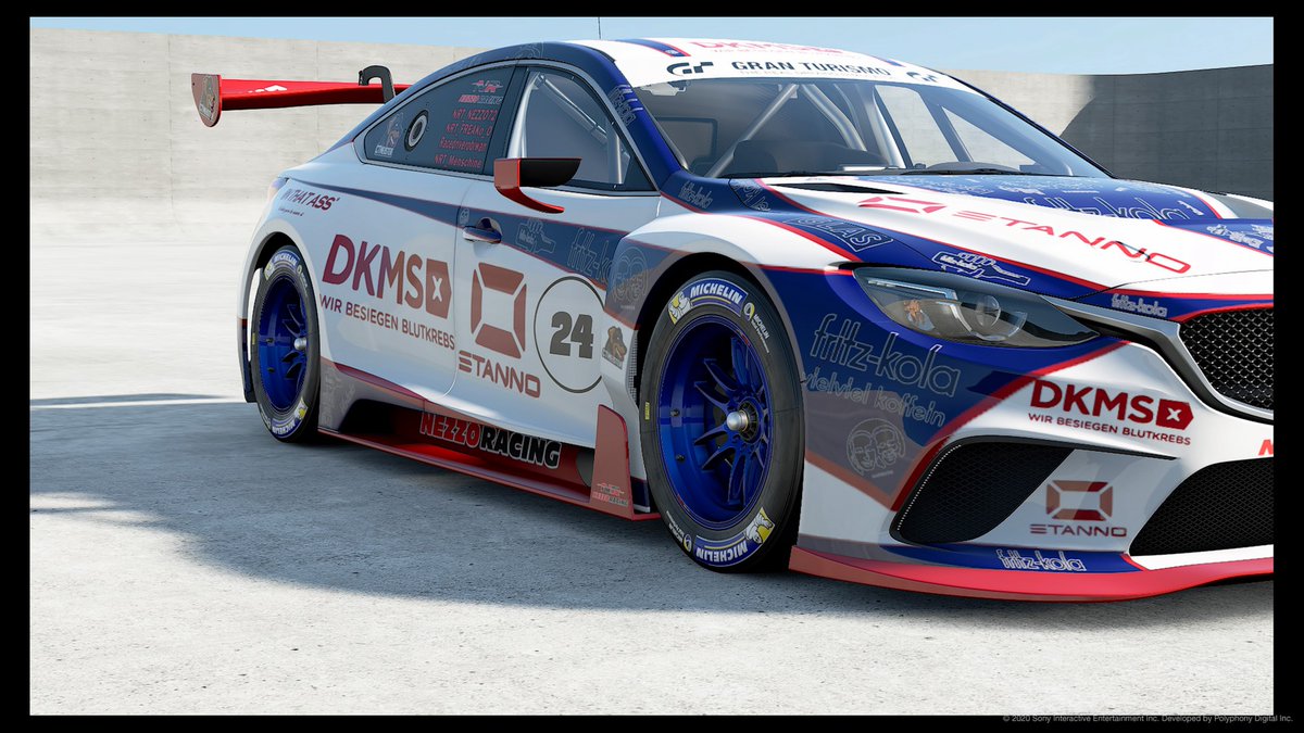 NezzoRacing's tweet photo. Nezzo Racing's car for CTMeister's birthday event https://t.co/h1bQfHDOwt