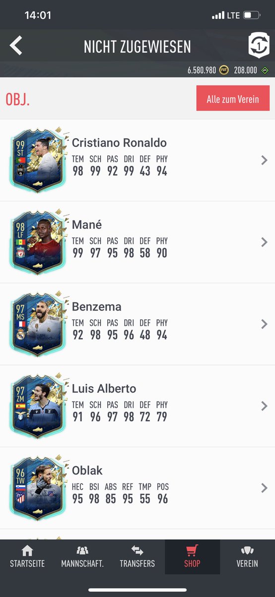 ProhunterFIFA's tweet image. Pack luck?