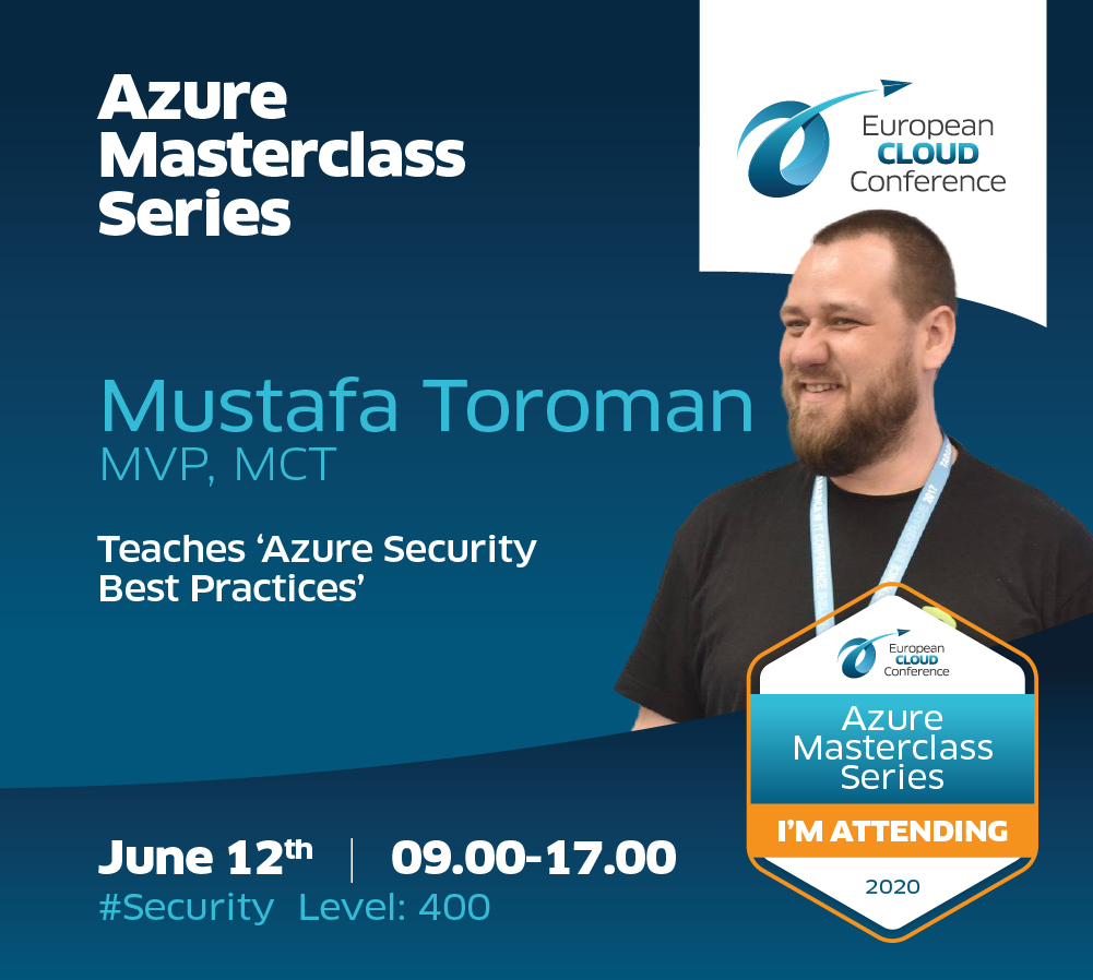 CHARBELNEMNOM's tweet photo. Tomorrow is a #lockdown and secure day!!! Looking forward to elevate #AzureSecurity best practices organized by @EuroCloudConf #EuropeanAzure #AzureMasterclass #Azure #Security https://t.co/xQHYeADWTC