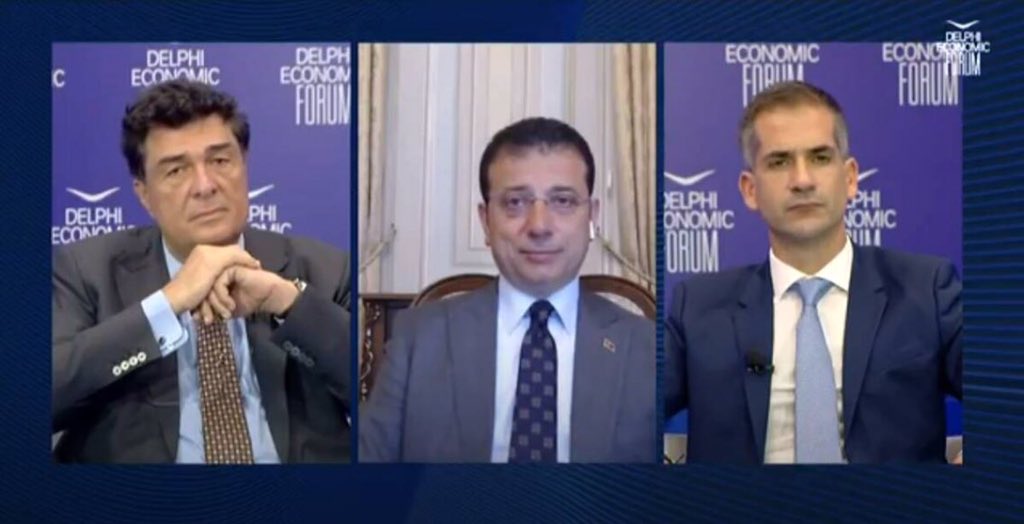 MuratAIan's tweet photo. Yunanistan'da düzenlenen panele bağlanan CHP'li İBB Başkanı Ekrem İmamoğlu, Yunan gazetecinin, "Ayasofya ile ilgili ne düşünüyorsunuz?" sorusu verdiği cevap: “Ayasofya’nın ibadete açılmasına ihtiyaç olduğunu sanmıyorum”
Tebrikler 800 bin,eserinle gurur duy.. https://t.co/FiXQ1LtLA2