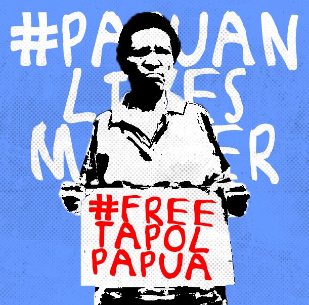libertad_front's tweet photo. Saya Sebagai Rakyat Indonesia, menuntut Rezim agar membebaskan seluruh tahanan politik Papua tanpa syarat!!!

#FreeTapolPapua
#BebaskanTapolPapua
#PapuanLiveMatters
#papuanlivesmatter 
#FreePapuanPoliticalPrisioner
#blacklivesmatter https://t.co/0Q0CDKEbVf