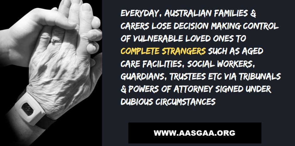 @KarenSykes2 🪱🔥💥🌈💦🌪️💔
Lets talk about Institutional #ElderAbuse & Vulnerable Abuse #WEAAD #WEAAD2020 by Guardians, Trustees, Tribunals and all funded organisations working & colluding to strip away decision making rights from vulnerable
#StopElderFinancialAbuse
#StopFinancialElderAbuse