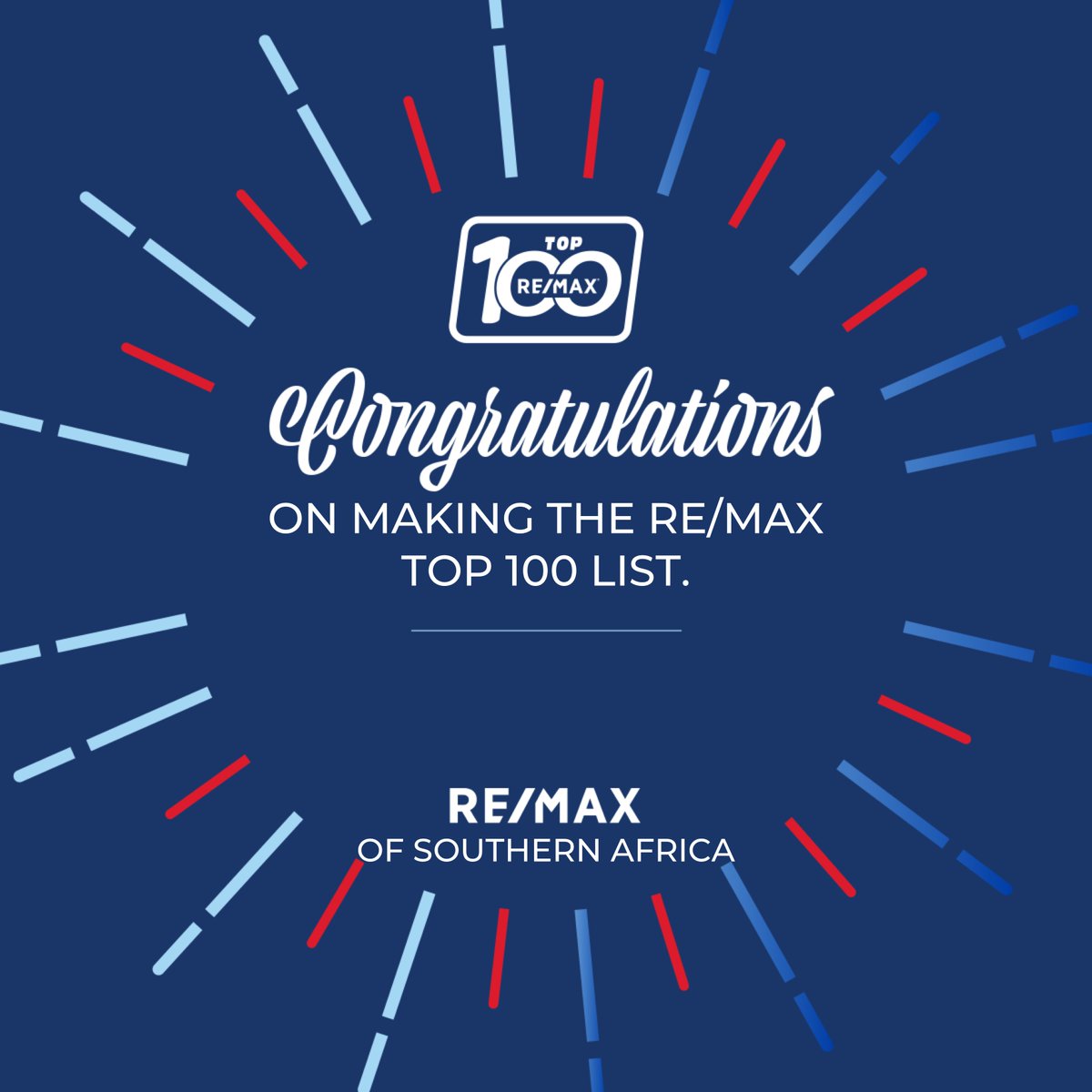 remaxsa's tweet photo. Congratulations to all our RE/MAX SA associates who made it onto the Global Top 100 Lists based on commission earnings. We are so incredibly proud to have you part of our team! 💪💯

#remaxsa #globaltop100 #remaxhustle https://t.co/0OKi4ab3uF