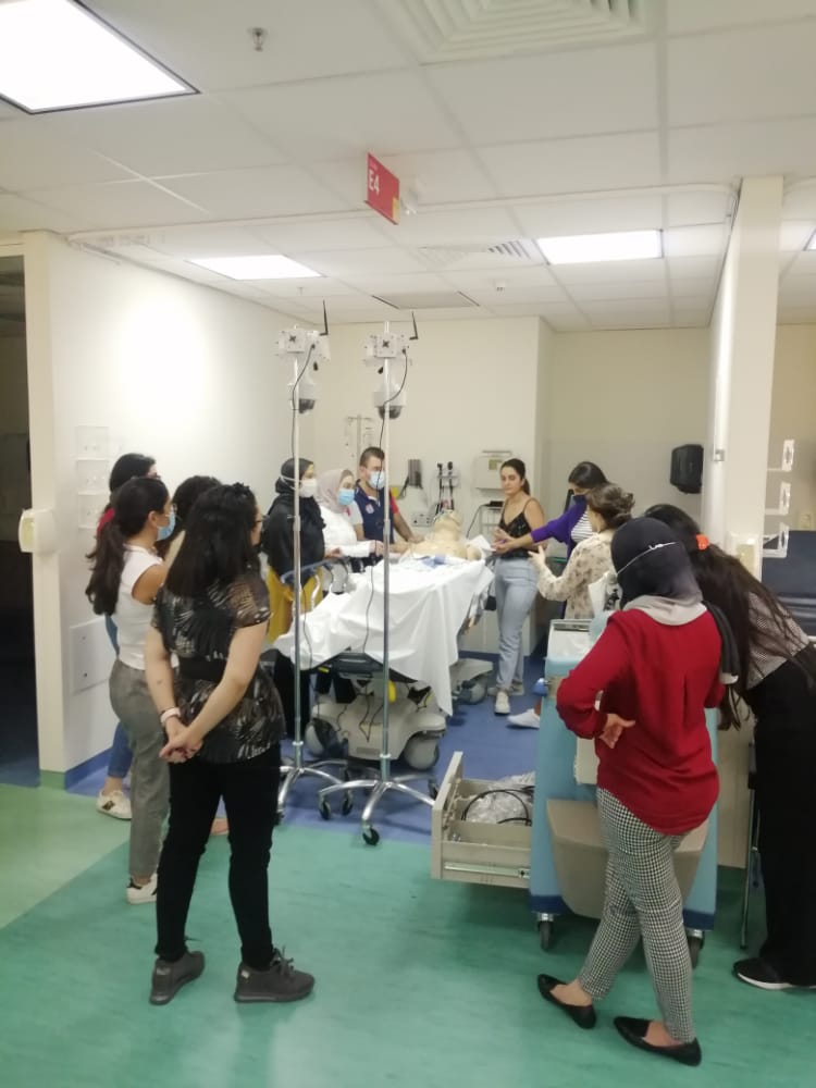 DAWSIM_AUBMC's tweet photo. This year, simulation is integrated in the upcoming interns’ orientation session. They got to experiment with intubation, defibrillation and a high fidelity simulation scenario.
 Now that's how you start off strong! 
#Simulation #medicine #education #science #healthcare #health https://t.co/bENhQOlQAK