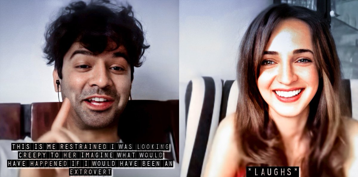 Continued. S: Initially Barun used to get really awkward also when i used to cry because he's not very good at.. ofcourse now that he's my friend he's really good at it (consoling) G: Barun is not an absolutely extrovert person. #IPKKND9YearsLiveWithSarun  #IPKKND  #SaRun