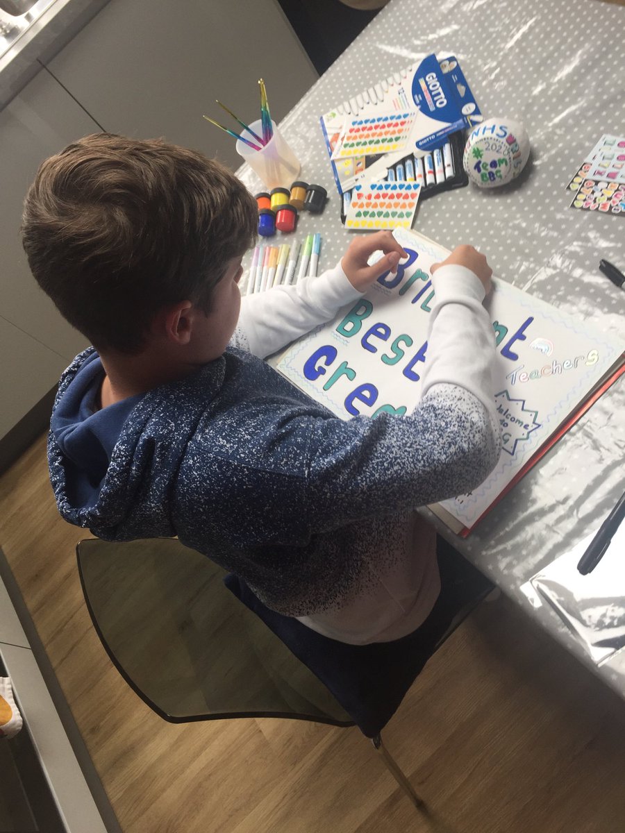 WrightyJSA's tweet photo. No school lessons today but still keeping busy β¦@BBGAcademyβ© #rockdecorating #posterfornewyr7s #enjoyedthecrafting β¦β¦@shaunyshaunsfw Well done β¦@ALFSW2008β© πππππ https://t.co/foQkENtOpg