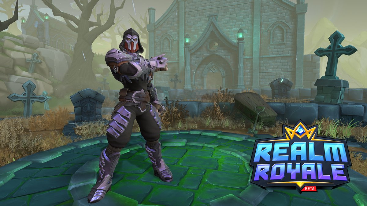 Realm Royale Assassin Players Rejoice The New Death S Edge Assassin Skin Is Available Now Hopefully You Ve Been Saving Up Those Crowns For The Right Moment T Co L2cgijkmn9