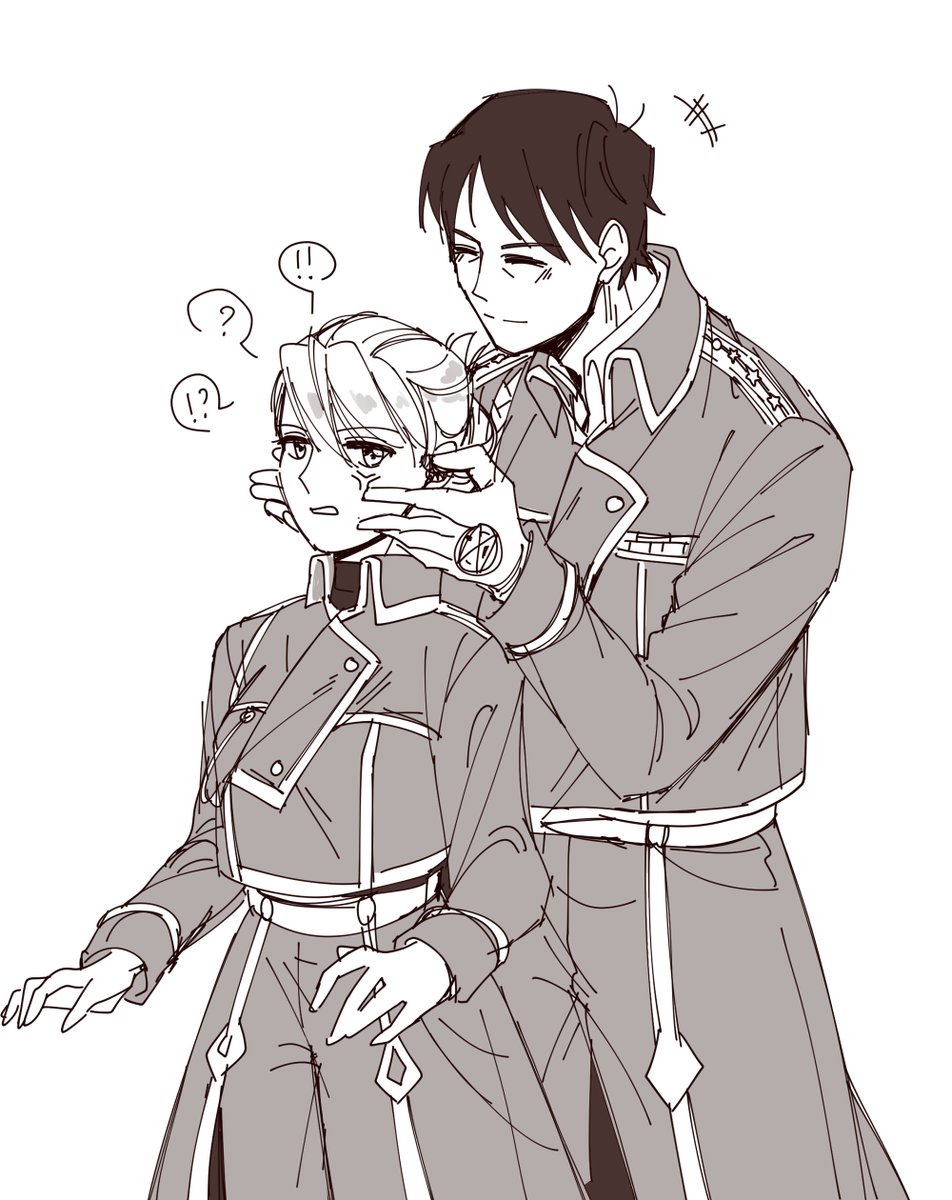#ロイアイの日
old art becuz I can't have anytime now OTL 