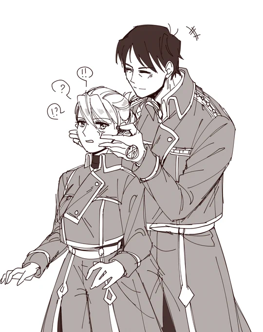 #ロイアイの日
old art becuz I can't have anytime now OTL 