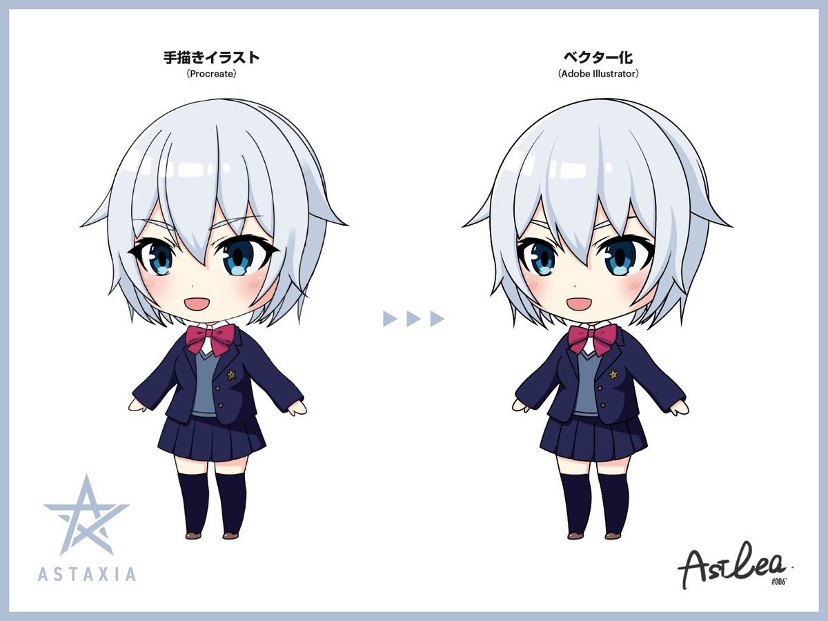 アストレア イラレを使って うちの子 Sd Ver 2 をベクター画像化しました 前回と同様 関節 ジョイント を作っているため それを軸に手や足を動かせます これからパーツを増やしていきたい オリジナル オリキャラ 白髪 Astaxia Illustrator アストレア イラレを使って うちの子 Sd Ver 2 をベクター画像化しました 前回と同様 関節 ジョイント を作っているため それを軸に手や足を動かせます これからパーツを増やしていきたい オリジナル オリキャラ 白髪 Astaxia Illustrator