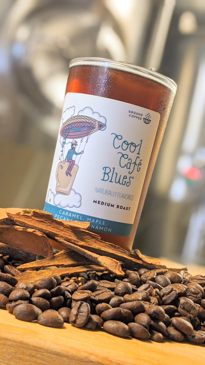 Whoa... look at this!!                              I-IV-V
Barley Wine with Barnie’s Café Blues coffee ☕️- caramel, maple, pecan and cinnamon 9% ABV @mills50 <a href="/barniescoffee/">Barnie's Coffee & Tea Co.</a>