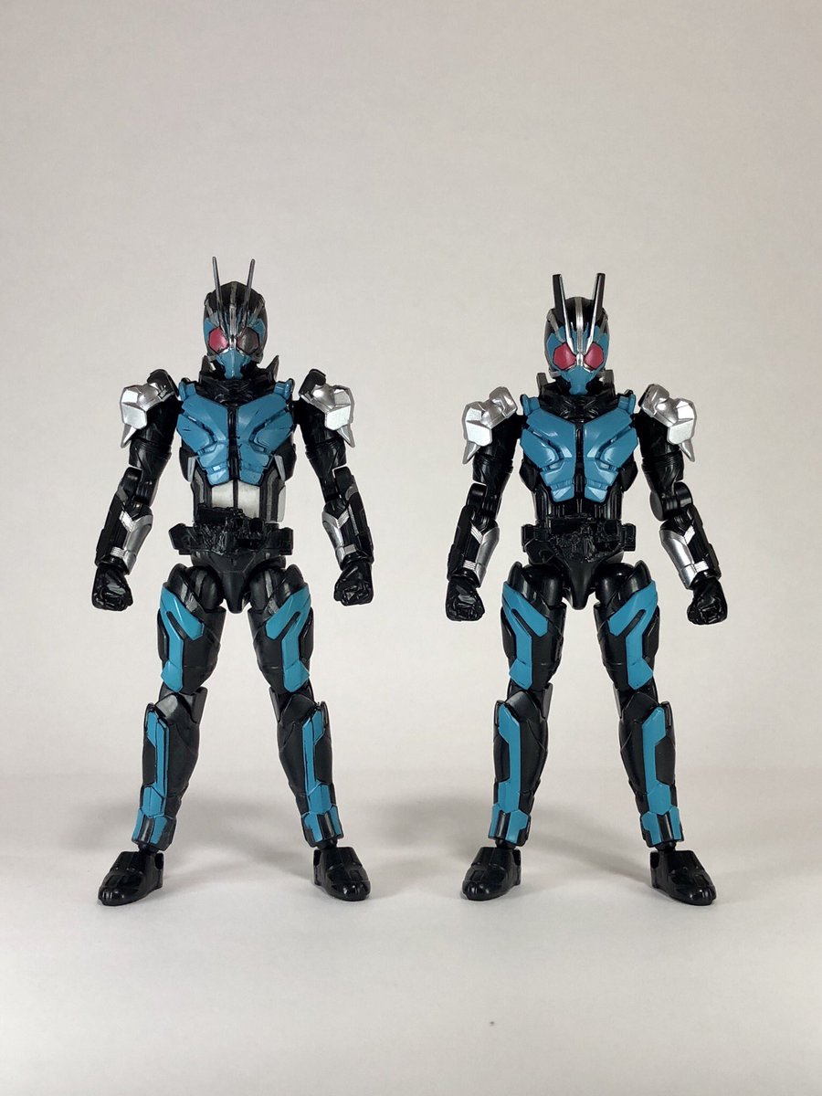 装動AI07『仮面ライダー1型』塗装品 isaya8 on X: 