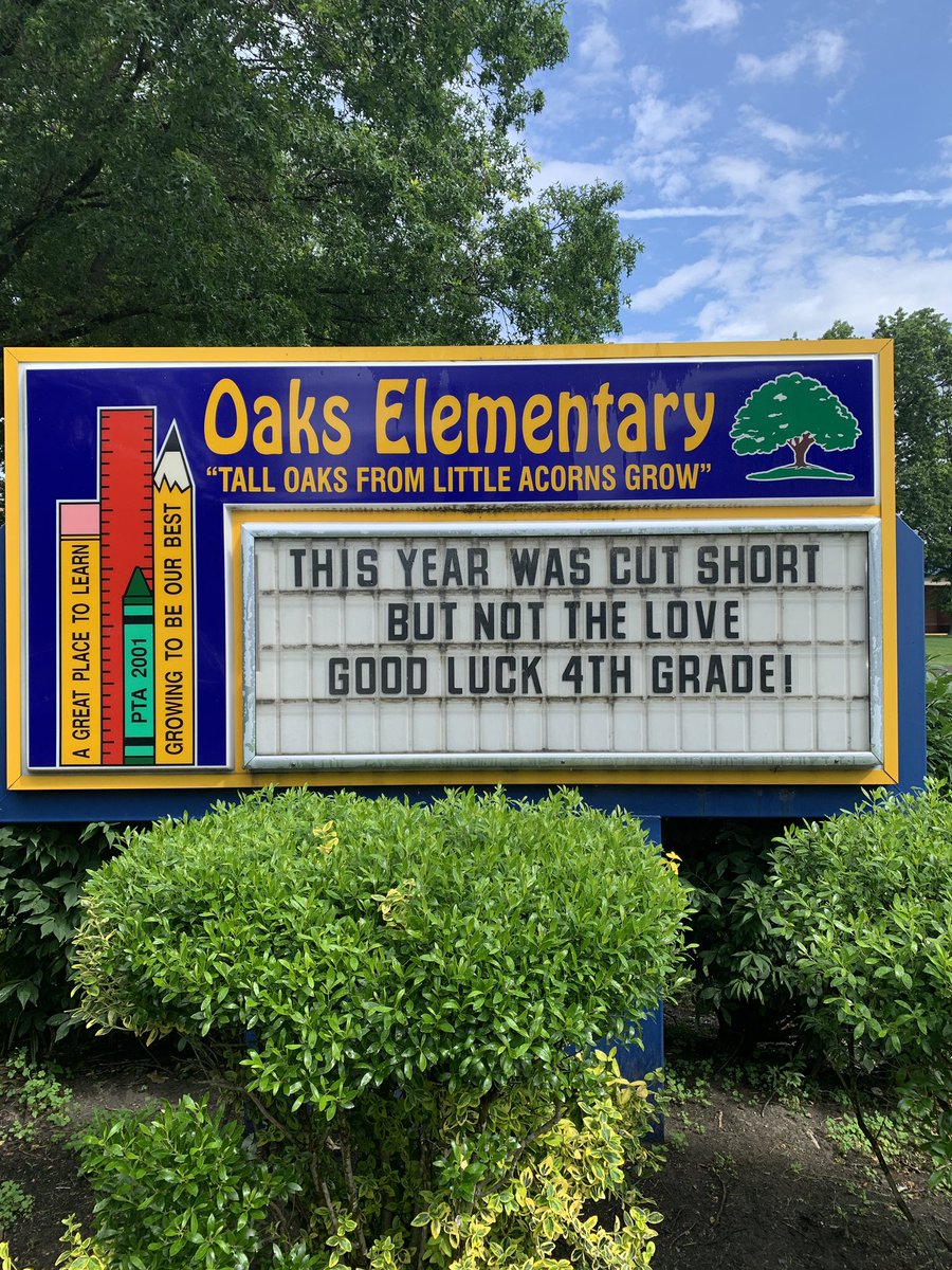 MDMoyer2137's tweet photo. To say 19-20 was a difficult school year is quite the understatement, but...#OaksProud https://t.co/qscc4zeaAT