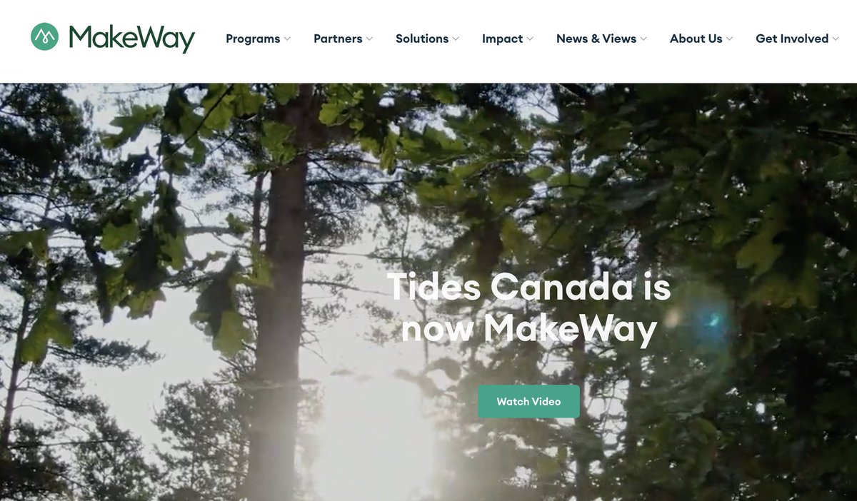 makewaytogether's tweet photo. We are now MakeWay! “No org takes on a name change lightly. It's time to define ourselves. For too long we’ve been defined by others,” says CEO @joannadkerr. We build partnerships and solutions to help nature + communities thrive together: https://t.co/EumKVrQn0j #LetsMakeWay https://t.co/13X9n3ImXx