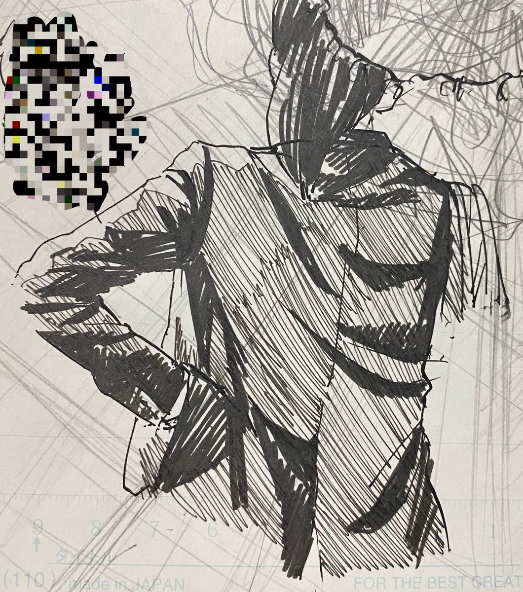 ラフ模写 