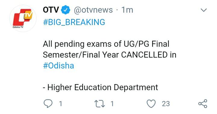unknown88783990's tweet photo. Thank you for solving our problem's and indeed a bold decision 😍🙏🥰
@dr_arunsahoo thank you sir for understand our concerns 🙏 https://t.co/3VfAHfKYud