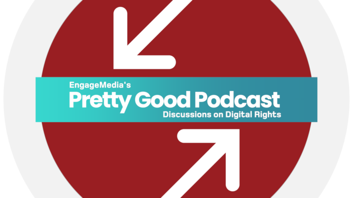 APC_News's tweet photo. Fresh from the oven, the pilot episode of #PrettyGoodPodcast, by our member @EngageMedia:
Conversation with APC's executive director, Chat Garcia Ramilo, on the past, present, future of digital rights in Asia-Pacific region.
Enjoy! https://t.co/3RXj8ExvKP
#HumanRightsOnline https://t.co/SAbsZQWG8U