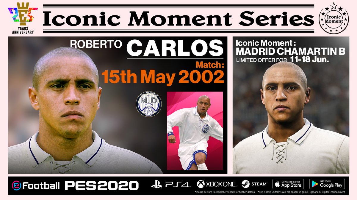 pessudamerica's tweet photo. Iconic Moment Series 11-Jun a 18-Jun

.
.
#eFootballPES2020 #myClub #pes #proevolutionsoccer #pes2020mobile #pes2020 #proevolutionsoccer2020 #peslife #pespartner #ThePowerofFootball #pesleague #masterleague #gameps4 #game #gaming #gamer #futbol #videogames #world #ps4share #ps4pr https://t.co/nh0K8Xexhf
