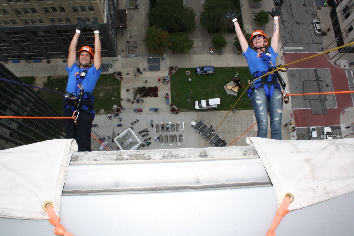 Calling all adventure seekers! Want to rappel down a 16-story building AND help cancer patients, survivors and family receive FREE services, hands-on therapies, and so much more? Get the deets at ote4victory.org! #ote4victory #supportcancerpatients