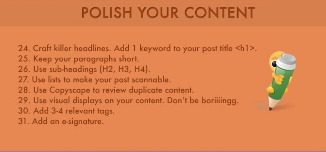 Dmarketing006's tweet photo. Tips to polish your content#contentmarketing #blogging..#digitalmarketing#blog⠀
#bloggingtips#dmarketing006.. https://t.co/XkfxLLxcvL