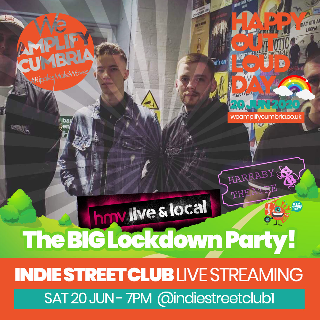 AmplifyCumbria's tweet photo. Happy Out Loud Day! 20 JUN...
#WeAreQuasers #TheInhibitions #IndieStreetClub #ShotBalowski
FREE party guide and craft pack at: https://t.co/Fnk2xAxMty
More acts to follow...
#WeAmplifyCumbria #RipplesMakeWaves #HappyOutLoud #HappyHeroes #Cumbria #VirtualParty #HouseParty https://t.co/rDALVV9U4X