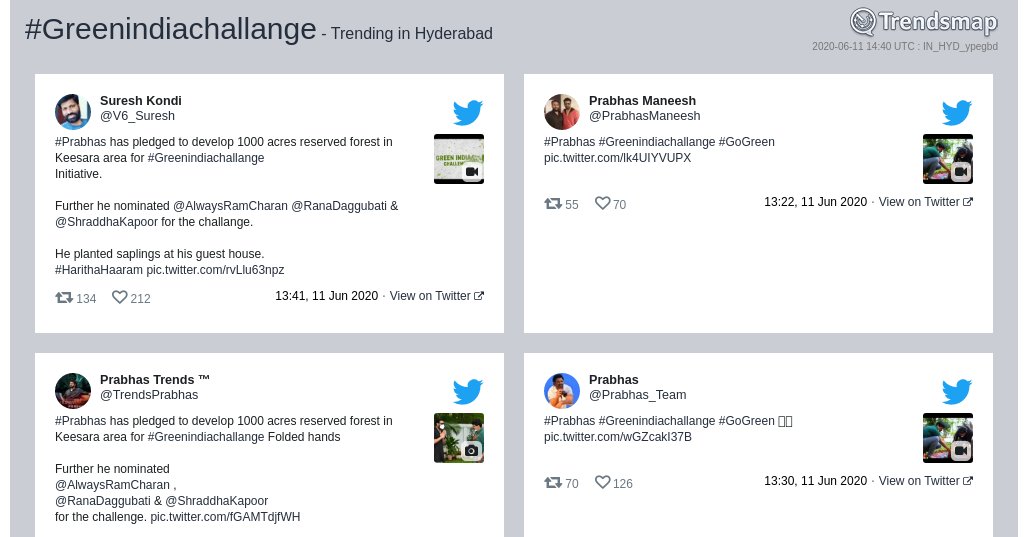 #greenindiachallange is now trending in #Hyderabad

trendsmap.com/r/IN_HYD_ypegbd