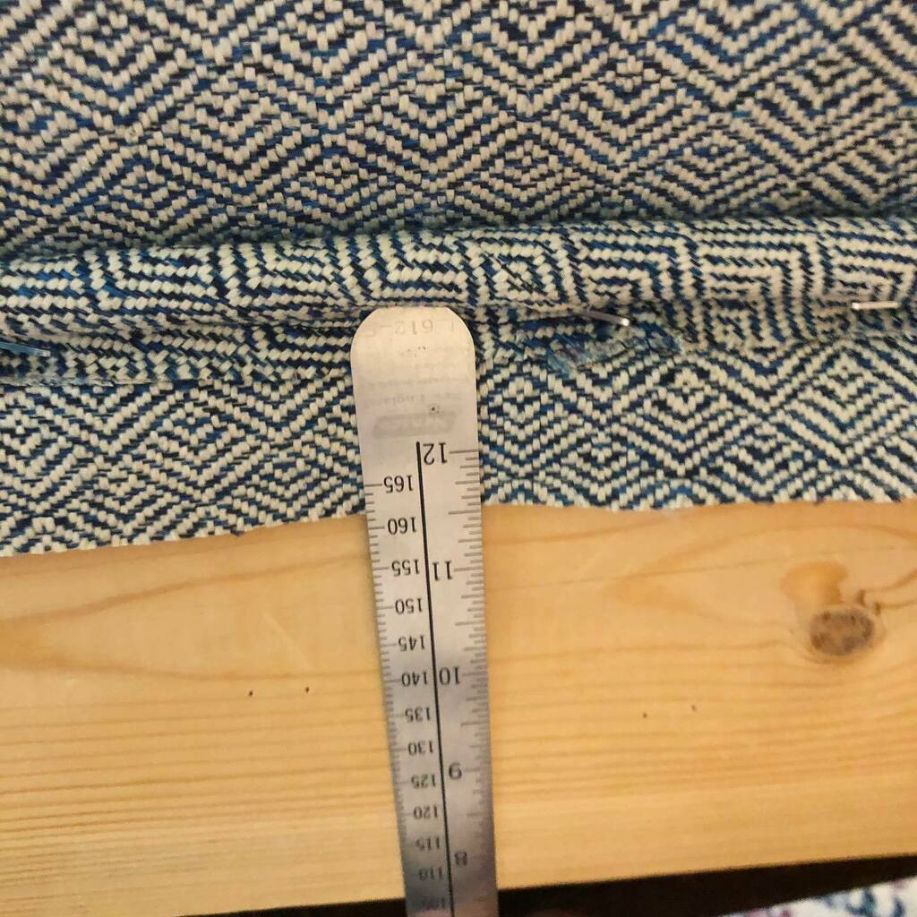 FrouFruGal's tweet photo. It’s taken a lot for me to get to this point. This ottoman has been quite the lesson in perseverance and patience. My determination and hard work is paying off and I’m loving how it’s turning out.  And checkout my mad skills at matching the pattern at th… https://t.co/4MOHdxT7JV https://t.co/EUT0szJYFW