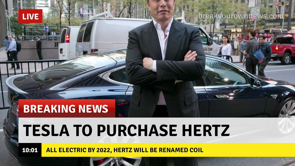 BigEMyers's tweet photo. @Tesla @elonmusk @Hertz https://t.co/pXKmaQthW4