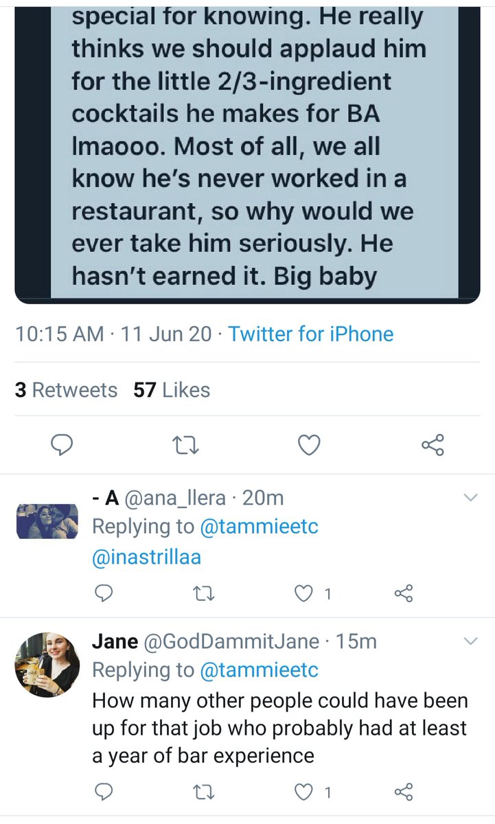 Tammie believes someone should be canceled just because she feels more qualified. That's the tweet. He's not the reason you didn't get that job, Tammie, it was their HR department. Clearly, you are proving yourself to be someone who doesn't work well with others