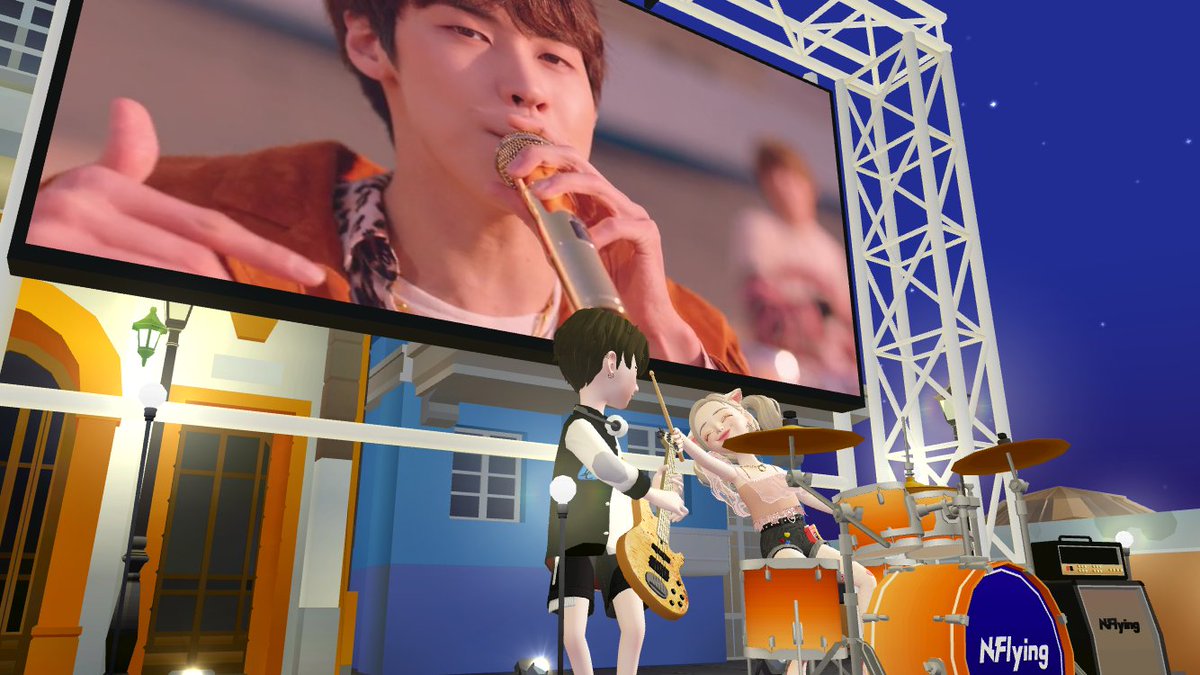 darrenzpt's tweet photo. Play together, thanks for today guys! This is so fun😀👍 #ZEPETO 
#ZEPETOWorld #Beach_Town(Night) #camera #Beach_Town https://t.co/jXA1OyRomN
