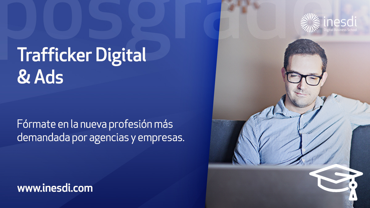 ¿Sabes que es un #TraffickerDigital? Fórmate en la nueva profesión más demandada por agencias y #empresas. ¡Además ahora te lo ponemos más fácil con nuestras #BecasAcelera! Tienes más información del #posgrado dirigido por <a href="/SeniorManager/">Pedro Rojas</a> aquí 👉 bit.ly/3a0Gz2m